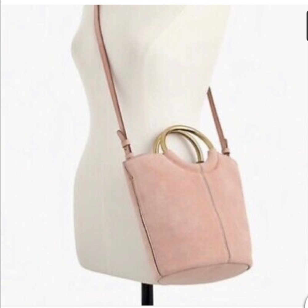 * JCrew Suede Bucket Bag